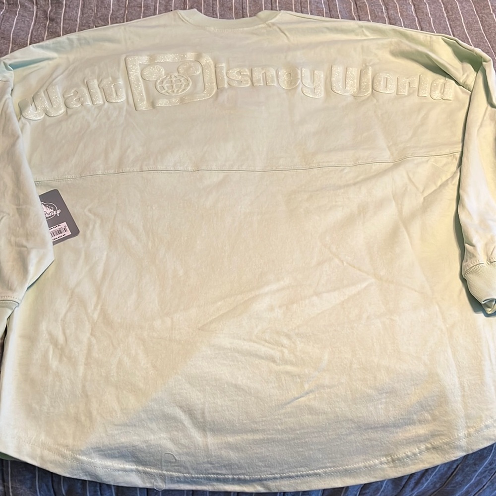 New with tags Disney mint green spirit jersey M